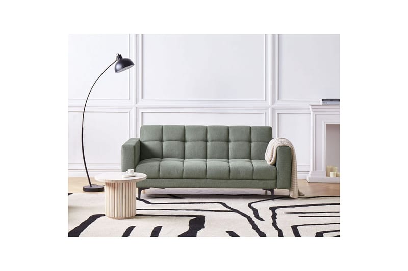 3-sitssoffa Alnes Grön/Svart - Grön/Svart - Möbler - Soffa - Bäddsoffa
