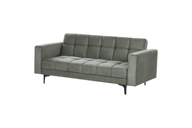 3-sitssoffa Alnes Grön/Svart - Grön/Svart - Möbler - Soffa - Bäddsoffa