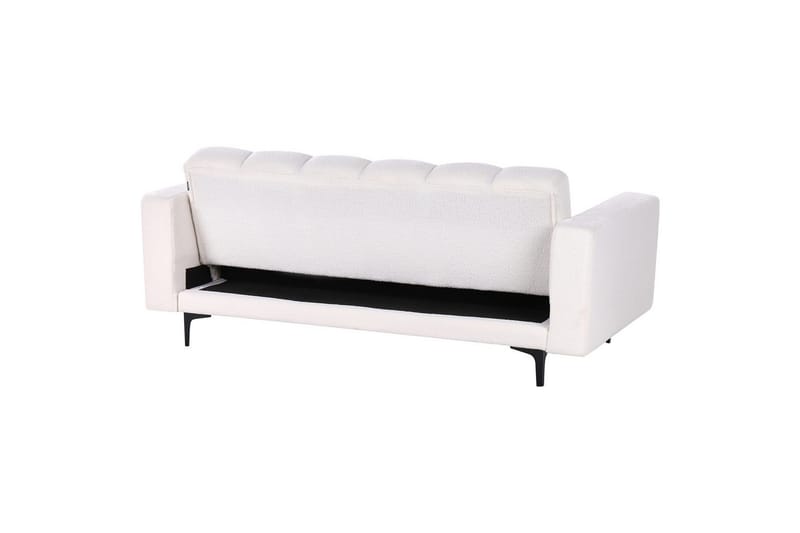 3-sitssoffa Alnes Vit/Svart - Vit/Svart - Möbler - Soffa - Bäddsoffa
