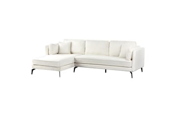 3-sitssoffa Altan Vit, Svart, Högervänd - Vit, Svart, Högervänd - Möbler - Soffa - Divansoffor & schäslongsoffa