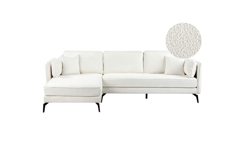 3-sitssoffa Altan Vit, Svart, Högervänd - Vit, Svart, Högervänd - Möbler - Soffa - Divansoffor & schäslongsoffa
