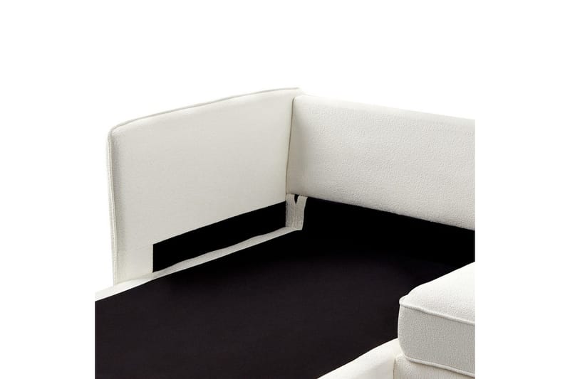 3-sitssoffa Altan Vit, Svart, Högervänd - Vit, Svart, Högervänd - Möbler - Soffa - Divansoffor & schäslongsoffa