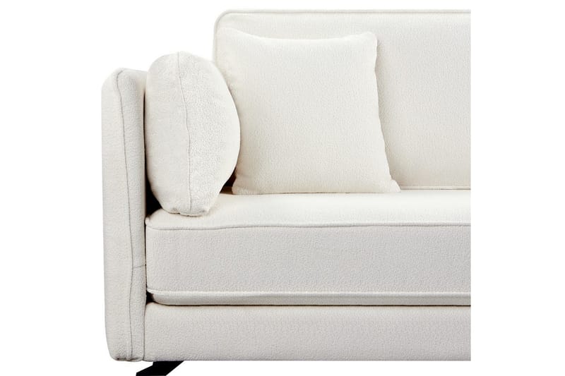 3-sitssoffa Altan Vit, Svart, Vänstervänd - Vit, Svart, Vänstervänd - Möbler - Soffa - Divansoffor & schäslongsoffa