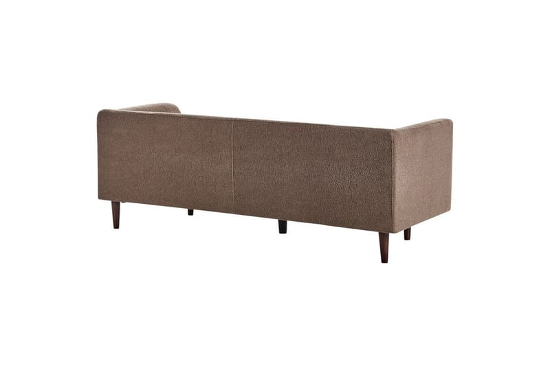3-sitssoffa Byske Brunt, mörkt trä - Brunt, mörkt trä - Möbler - Soffa - 3 sits soffa
