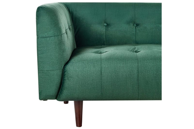 3-sitssoffa Byske Grönt, mörkt trä - Grönt, mörkt trä - Möbler - Soffa - 3 sits soffa