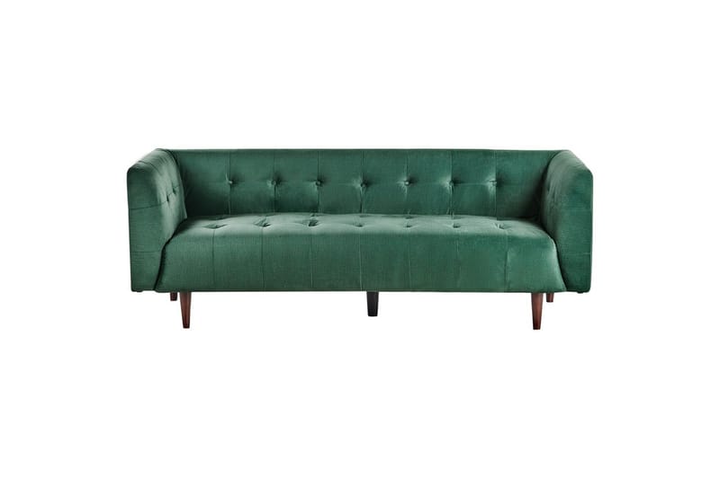 3-sitssoffa Byske Grönt, mörkt trä - Grönt, mörkt trä - Möbler - Soffa - 3 sits soffa