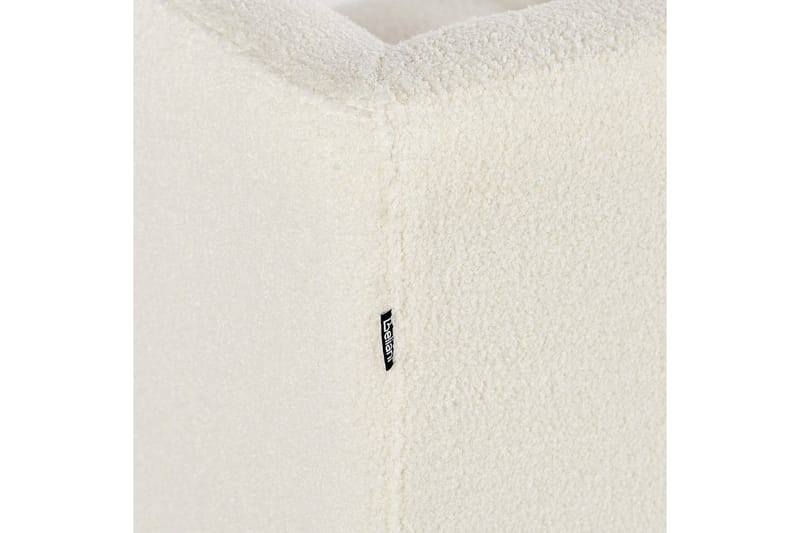 3-sitssoffa Byske Vitt, mörkt trä - Vitt, mörkt trä - Möbler - Soffa - 3 sits soffa