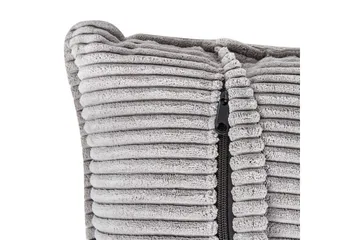 3-sitssoffa Dolva Grå, svart, Vänstervänd - Grå - Möbler - Soffa - Divansoffor & schäslongsoffa