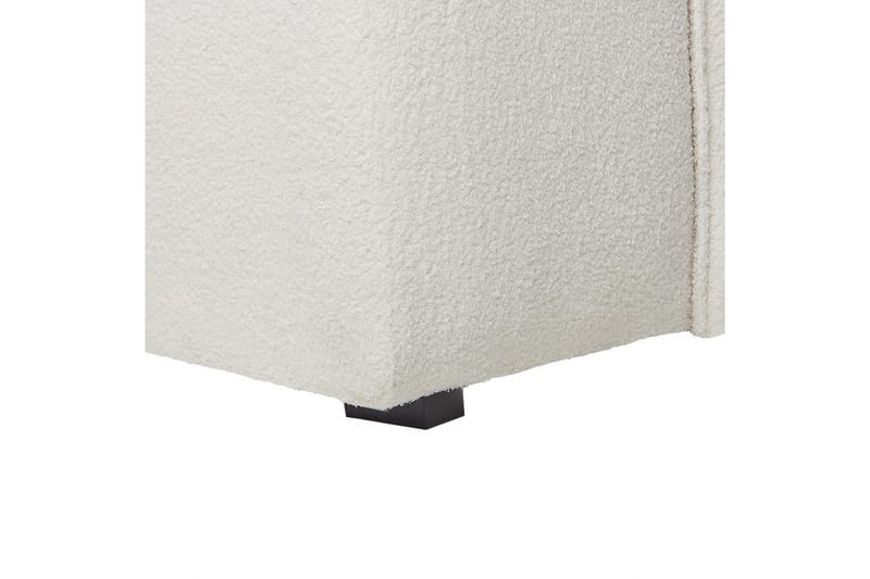 3-sitssoffa Dolva Vit, Svart, Vänstervänd - Vit - Möbler - Soffa - Divansoffor & schäslongsoffa