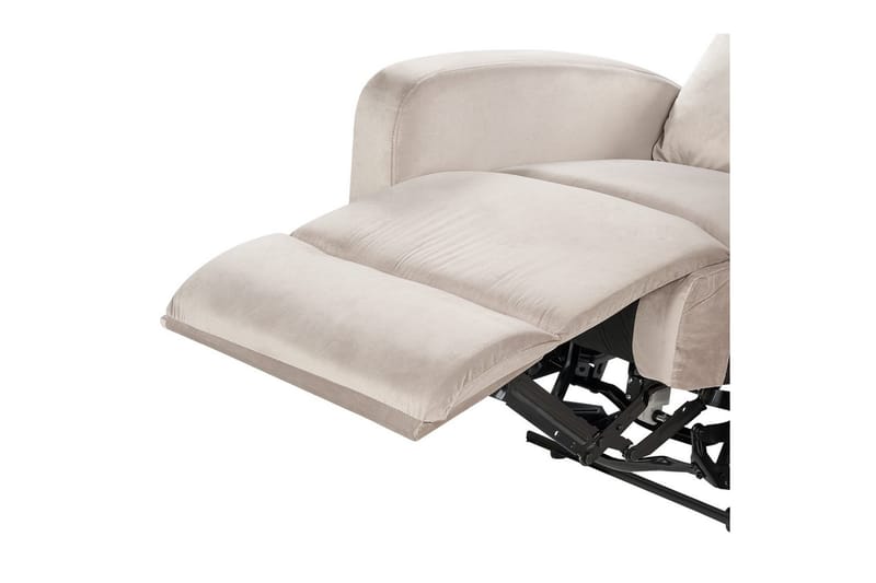 3-sitssoffa elektrisk Verdal Beige - Beige - Möbler - Soffa - Biosoffa & reclinersoffa
