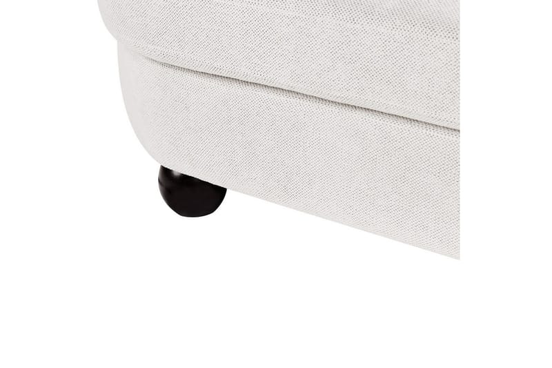 3-sitssoffa Fansen Vit, Svart - Vit, Svart - Möbler - Soffa - 3 sits soffa
