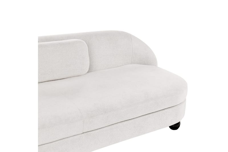 3-sitssoffa Fansen Vit, Svart - Vit, Svart - Möbler - Soffa - 3 sits soffa