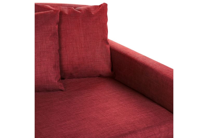 3-sitssoffa Gilja Röd - Röd - Möbler - Soffa - 3 sits soffa