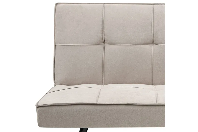 3-sitssoffa Hasle Beige, svart - Beige, svart - Möbler - Soffa - Bäddsoffa
