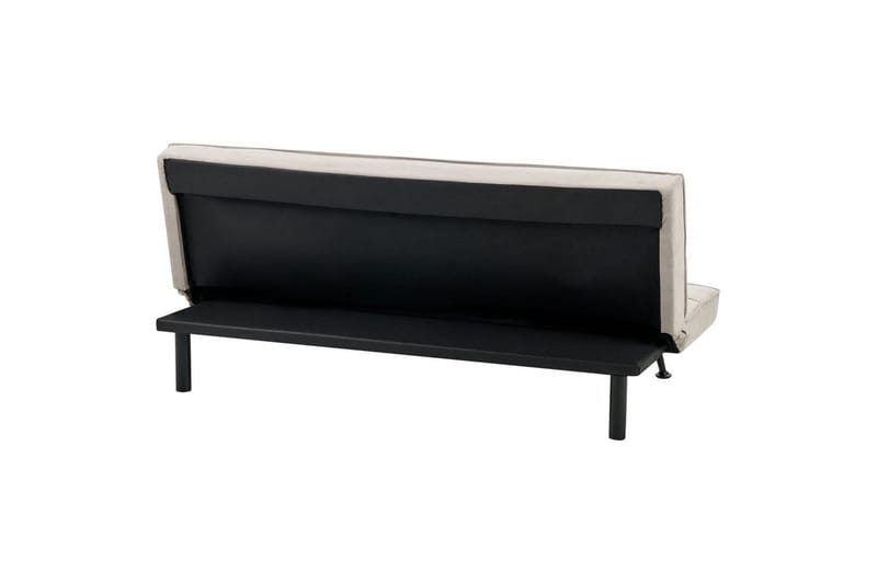 3-sitssoffa Hasle Beige, svart - Beige, svart - Möbler - Soffa - Bäddsoffa
