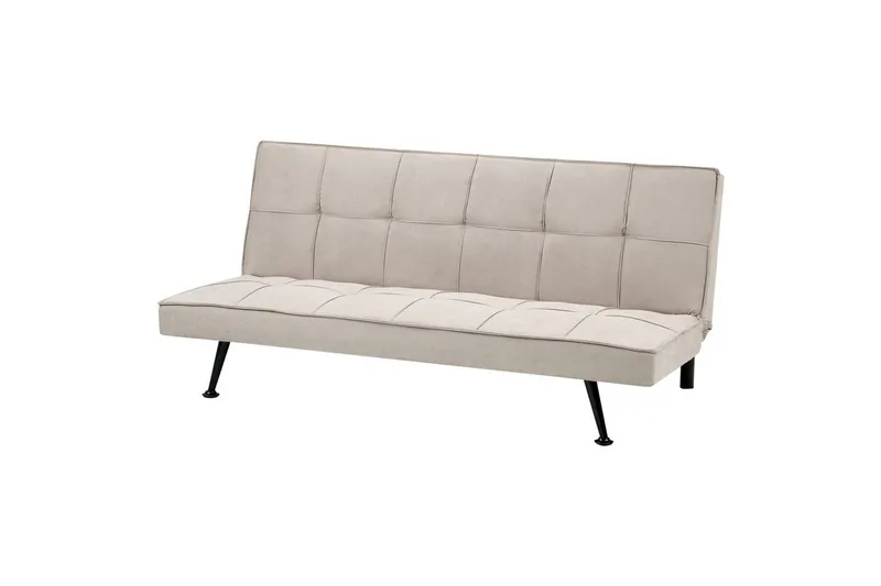 3-sitssoffa Hasle Beige, svart - Beige, svart - Möbler - Soffa - Bäddsoffa