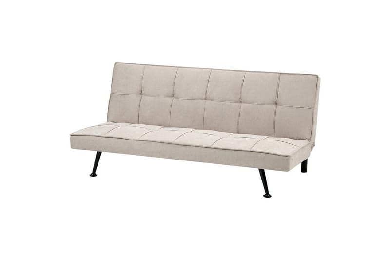 3-sitssoffa Hasle Beige, svart - Beige, svart - Möbler - Soffa - Bäddsoffa