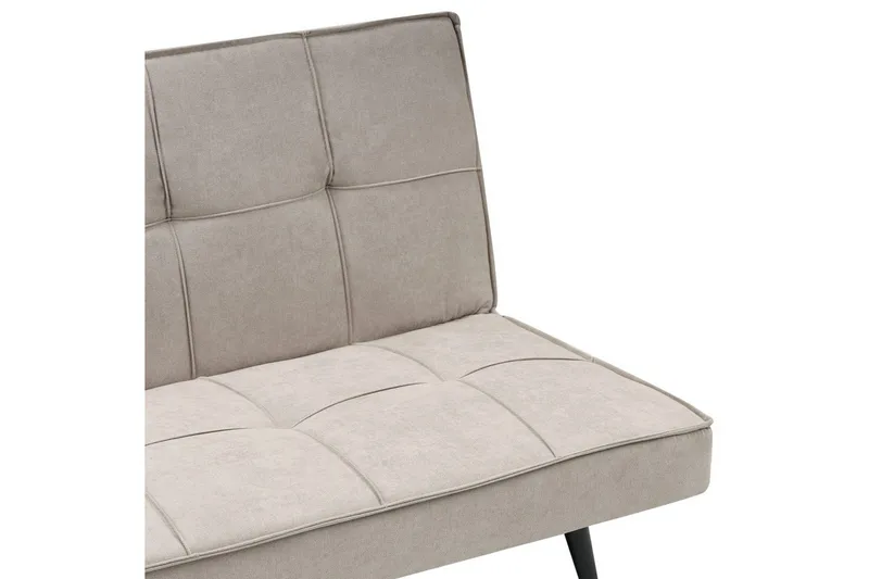 3-sitssoffa Hasle Beige, svart - Beige, svart - Möbler - Soffa - Bäddsoffa