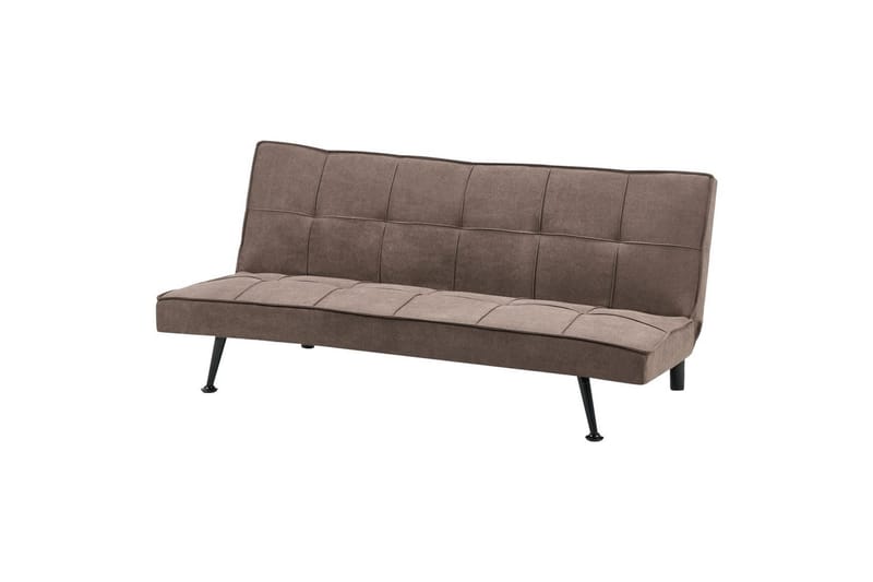3-sitssoffa Hasle Brun, Svart - Brun, Svart - Möbler - Soffa - Bäddsoffa