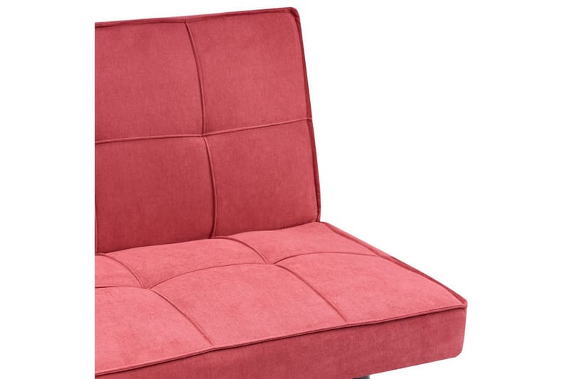 3-sitssoffa Hasle Röd, Svart - Röd, Svart - Möbler - Soffa - Bäddsoffa