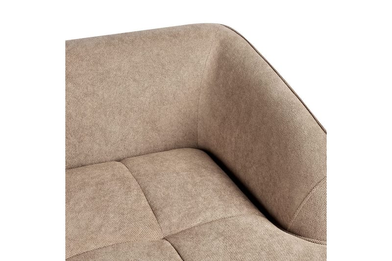 3-sitssoffa Hobro Brun, Svart - Brun, Svart - Möbler - Soffa - 3 sits soffa