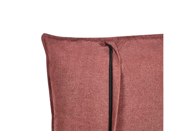 3-sitssoffa Hobro Röd, Svart - Röd, Svart - Möbler - Soffa - 3 sits soffa