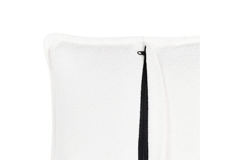 3-sitssoffa Hobro Vit, Svart - Vit, Svart - Möbler - Soffa - 3 sits soffa