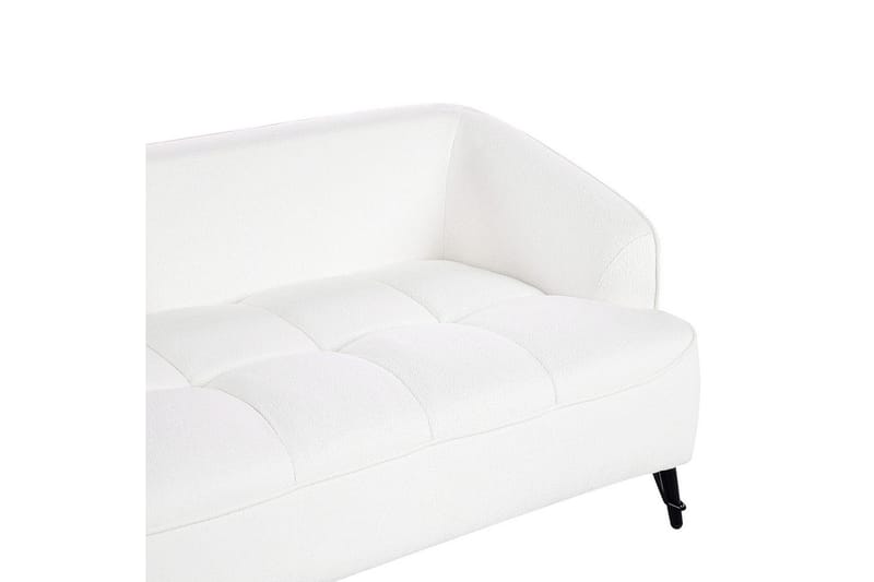 3-sitssoffa Hobro Vit, Svart - Vit, Svart - Möbler - Soffa - 3 sits soffa