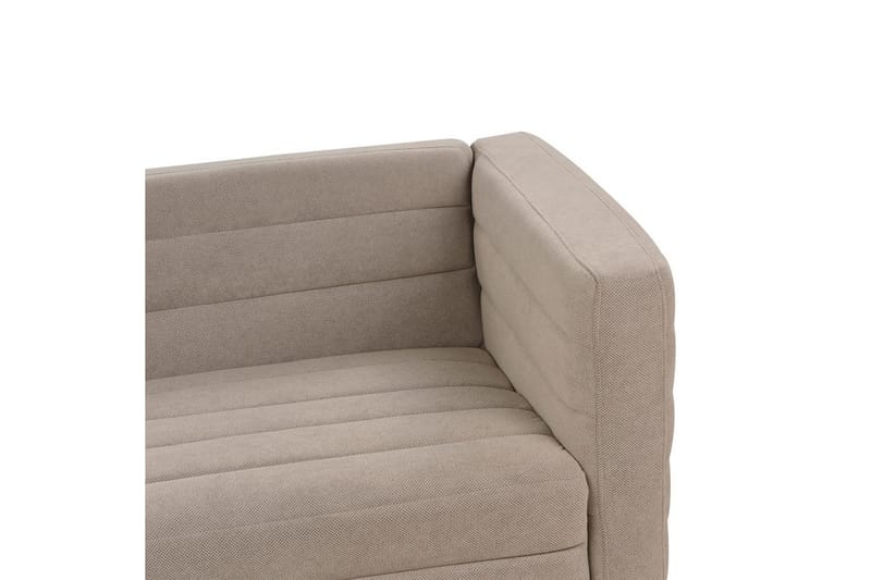 3-sitssoffa Hofn Beige, svart - Beige, svart - Möbler - Soffa - 3 sits soffa