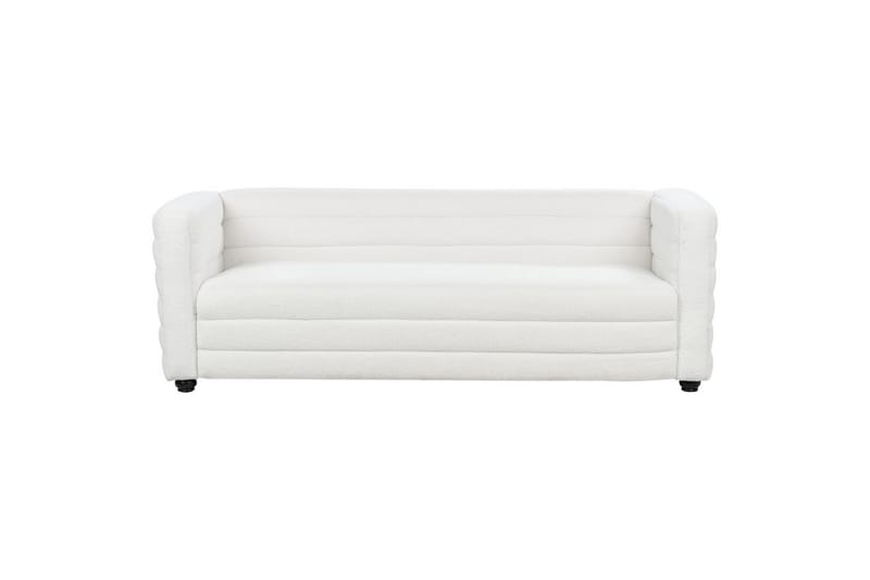 3-sitssoffa Hofn Vit, Svart - Vit, Svart - Möbler - Soffa - 3 sits soffa