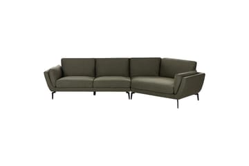 3-sitssoffa Kansseli Grön, Svart