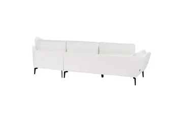 3-sitssoffa Kansseli Vit, Svart - Vit, Svart - Möbler - Soffa - 3 sits soffa