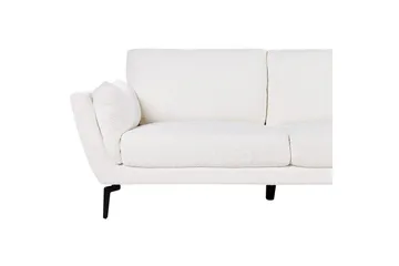 3-sitssoffa Kansseli Vit, Svart - Vit, Svart - Möbler - Soffa - 3 sits soffa