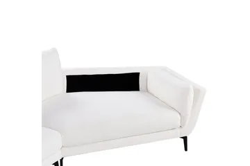 3-sitssoffa Kansseli Vit, Svart - Vit, Svart - Möbler - Soffa - 3 sits soffa
