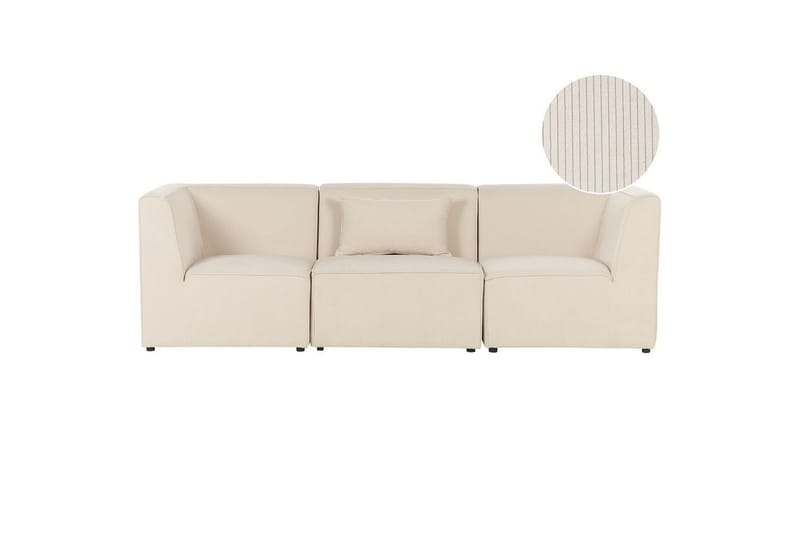 3-sitssoffa Lemvig Beige - Beige - Möbler - Soffa - 3 sits soffa