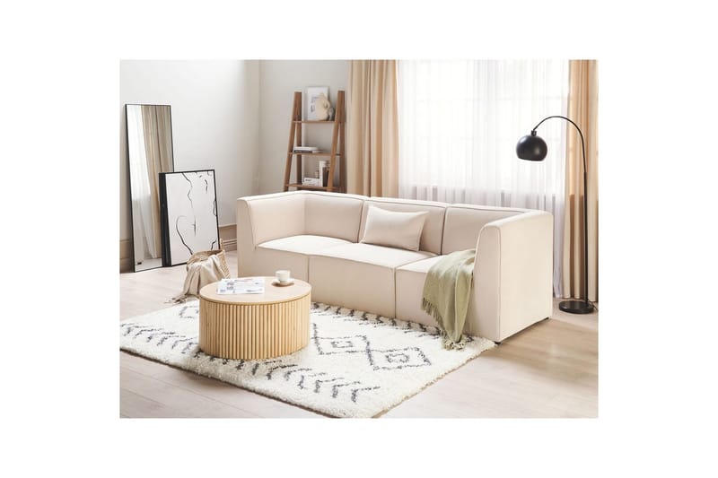 3-sitssoffa Lemvig Beige - Beige - Möbler - Soffa - 3 sits soffa