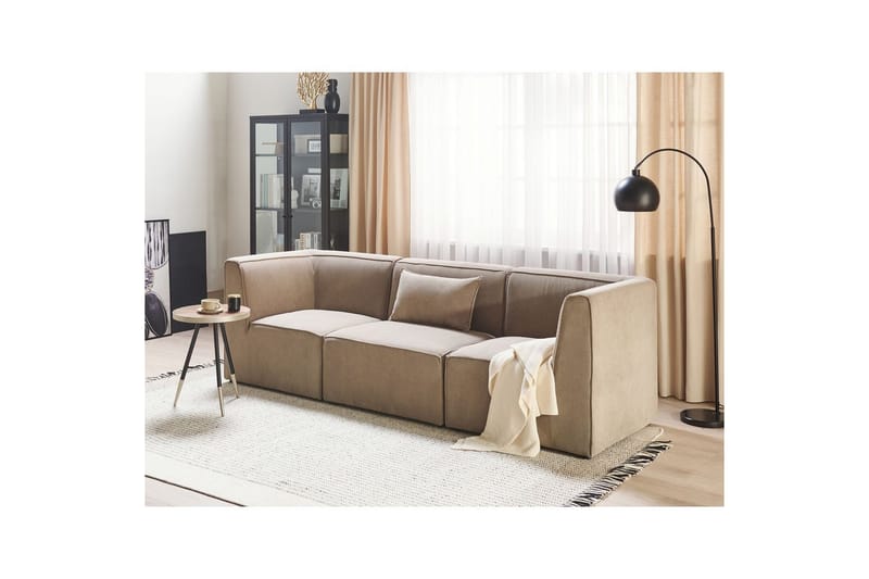 3-sitssoffa Lemvig Taupe - Taupe - Möbler - Soffa - 3 sits soffa