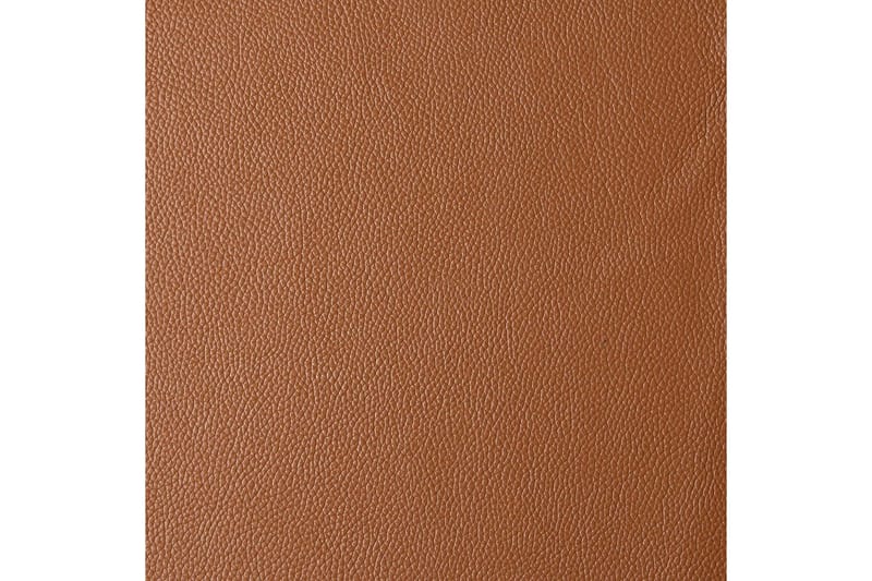 3-sitssoffa Lund Cognac, Läder/PU, Manuell vilstol - Cognac, Läder/PU, Manuell vilstol - Möbler - Soffa - 3 sits soffa