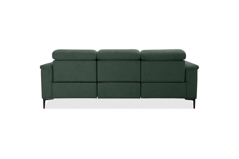 3-sitssoffa Lund Mörkgrön, Belfast tyg, Elektrisk vilstol - Mörkgrön, Belfast tyg, Elektrisk vilstol - Möbler - Soffa - 3 sits soffa