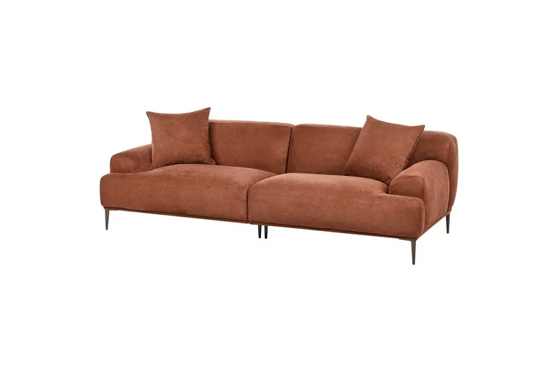 3-sitssoffa Matila Brun - Brun - Möbler - Soffa - 3 sits soffa
