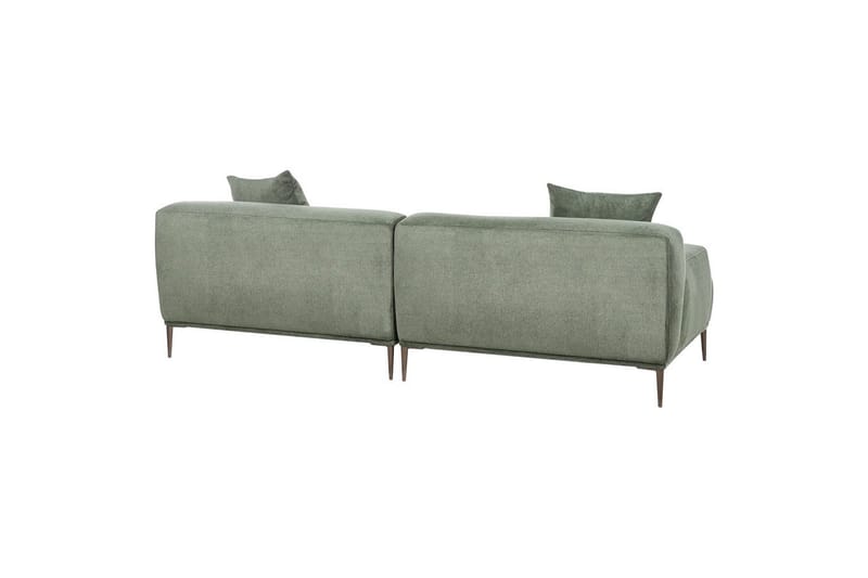 3-sitssoffa Matila Grön, brun - Grön, brun - Möbler - Soffa - 3 sits soffa