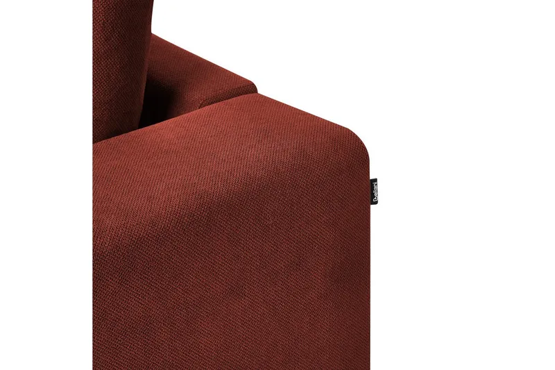 3-sitssoffa Nivala Röd - Röd - Möbler - Soffa - 3 sits soffa