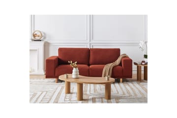 3-sitssoffa Nivala Röd - Röd - Möbler - Soffa - 3 sits soffa