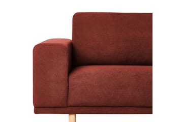 3-sitssoffa Nivala Röd - Röd - Möbler - Soffa - 3 sits soffa
