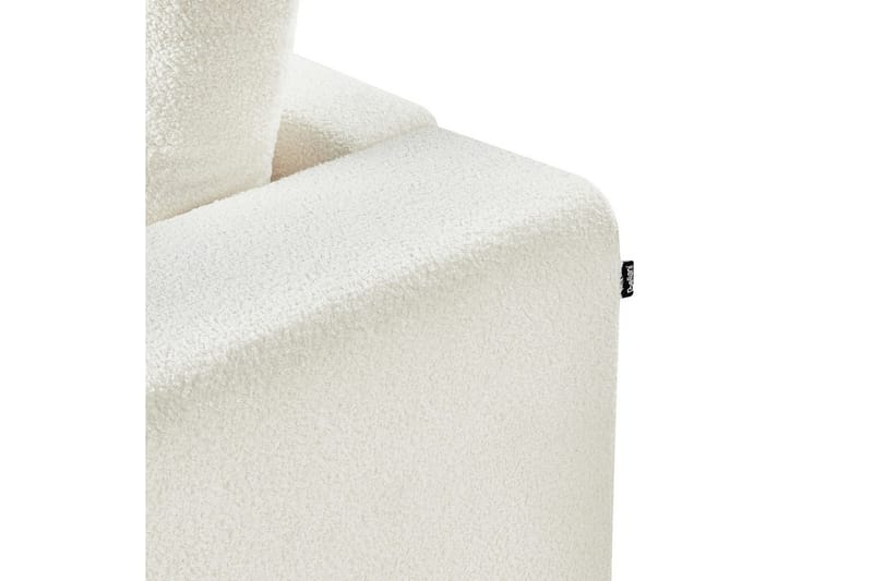 3-sitssoffa Nivala Vit - Vit - Möbler - Soffa - 3 sits soffa