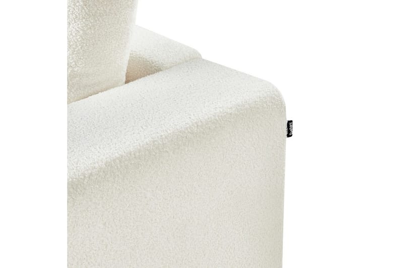 3-sitssoffa Nivala Vit - Vit - Möbler - Soffa - 3 sits soffa