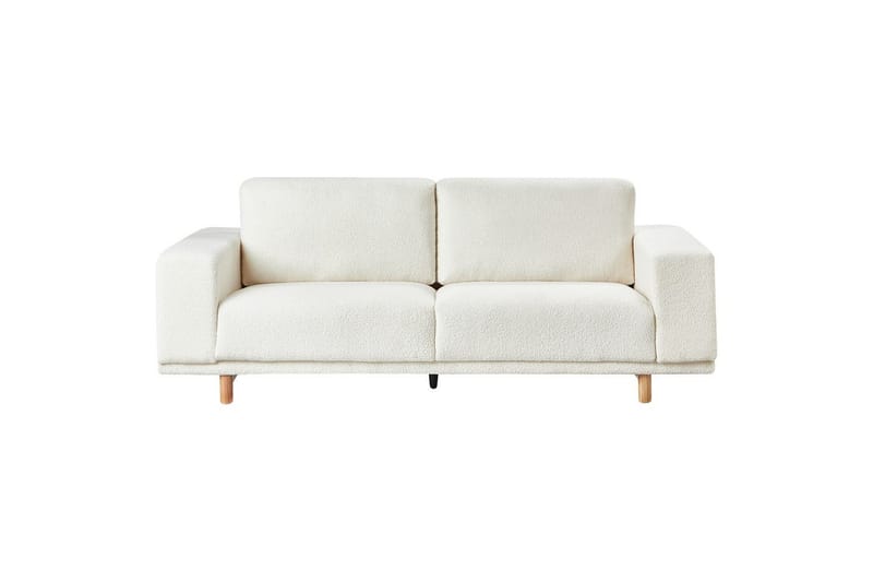 3-sitssoffa Nivala Vit - Vit - Möbler - Soffa - 3 sits soffa