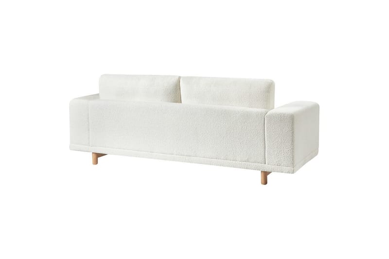 3-sitssoffa Nivala Vit - Vit - Möbler - Soffa - 3 sits soffa