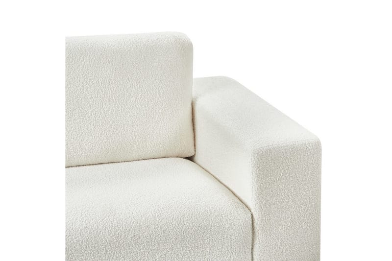 3-sitssoffa Nivala Vit - Vit - Möbler - Soffa - 3 sits soffa
