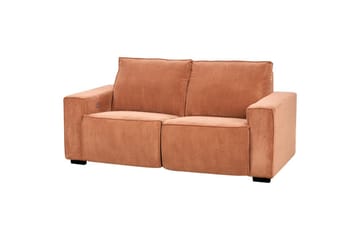 3-sitssoffa Nukari Orange, Svart - Orange - Möbler - Soffa - 3 sits soffa